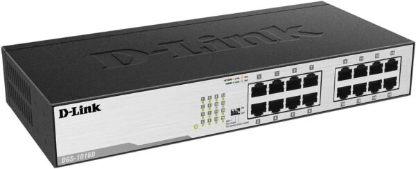 Unityj Uk Computers D Link 16 Port Green Ethernet Copper Gigabit Switch 1 1523