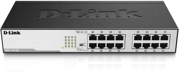 Unityj Uk Computers D Link 16 Port Green Ethernet Copper Gigabit Switch 1524