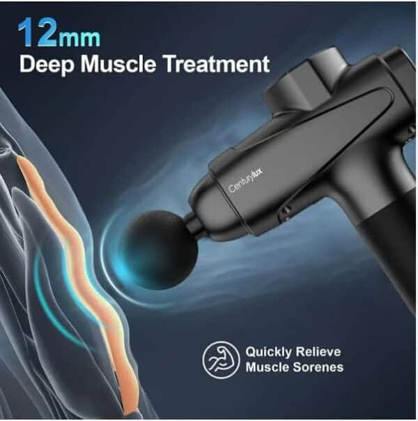 Unityj Uk Health MEQATS Fascia Deep Tissue Cordless Massage Gun 2 495