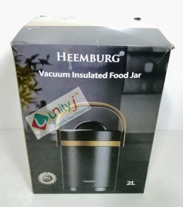 Unityj Uk Kitchen Heemburg 2L Thermos Food Flask Lunch Container 100