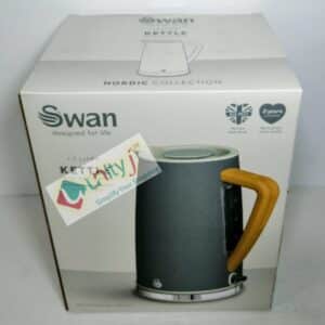 Unityj Uk Kitchen Appliances Swan SK14610WGRYN Nordic Jug Kettle 1791
