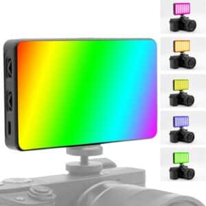 Unityj Uk Audio Video MEQATS W140 RGB LED Video Light, 357