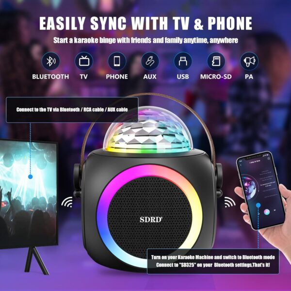 Unityj Uk Audio Video SBRD SB 325 Karaoke Machine1 369