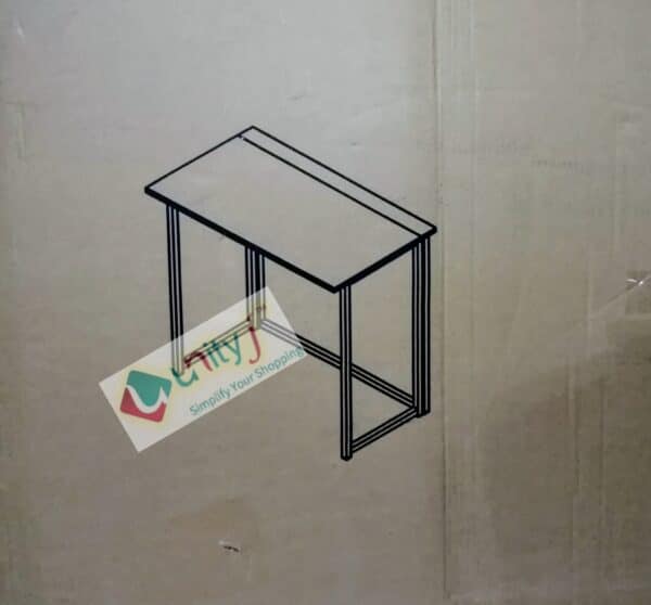 Unityj Uk Computers Compact Folding Desk 80x45cm Oak 1552