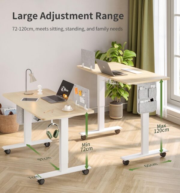 Unityj Uk Computers MAIDeSITe Electric Standing Desk 1 1602