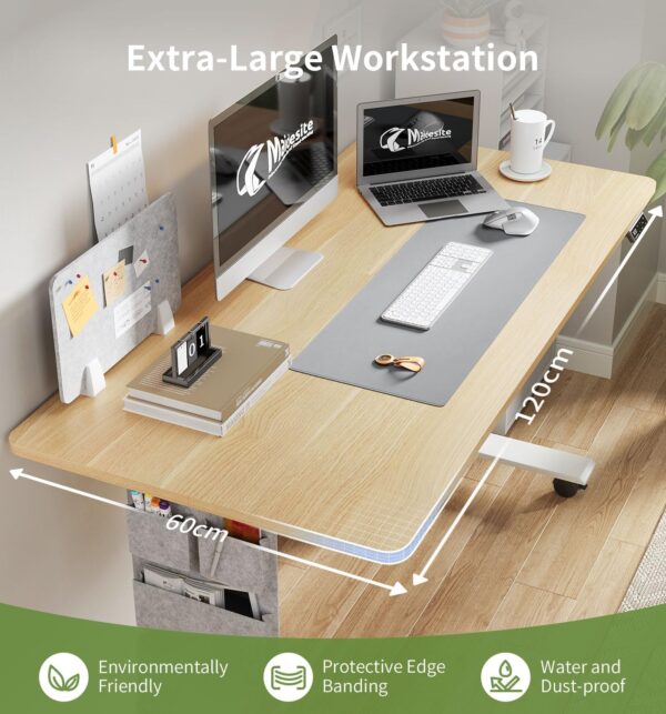 Unityj Uk Computers MAIDeSITe Electric Standing Desk 3 1600