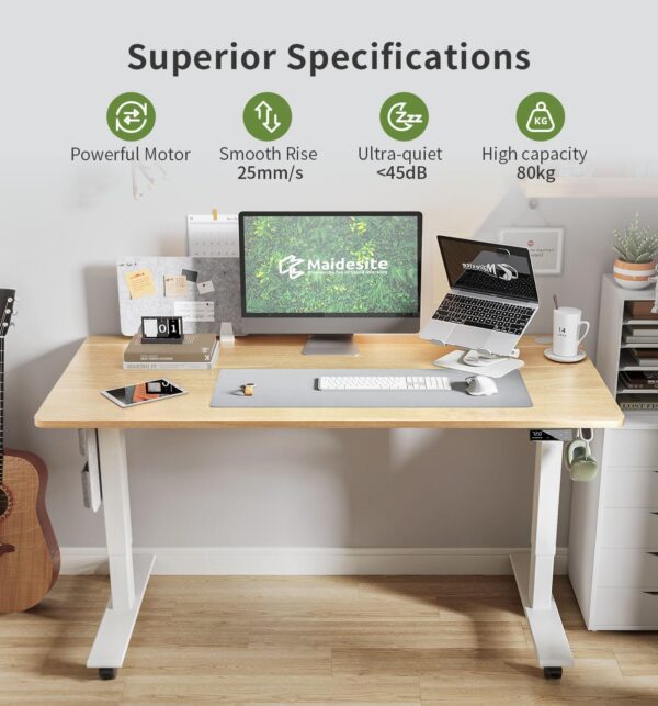 Unityj Uk Computers MAIDeSITe Electric Standing Desk 5 1598