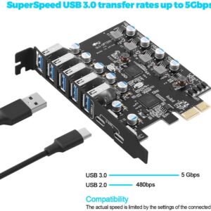Unityj Uk Computers PCI E Express To USB 3.0 Card 1651