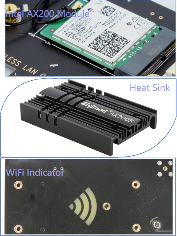 Unityj Uk Computers WiFi 6 PCIe Card 7 1652