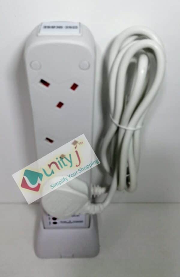 Unityj Uk Household SE UKASE Tower Extension Lead, 6 Way 1 517