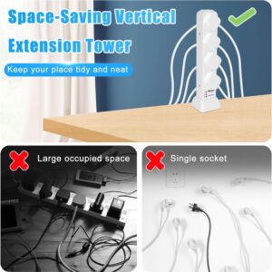Unityj Uk Household Tower Extension Lead Surge Protected 3 511