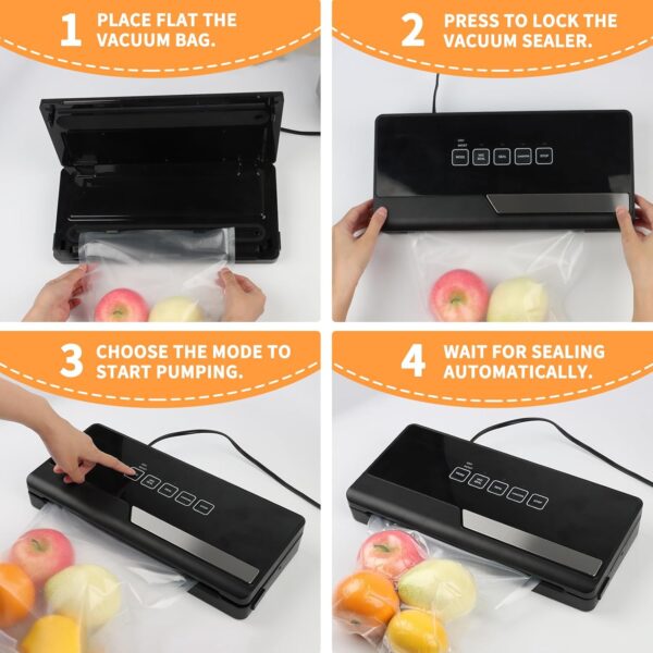 Unityj Uk Kitchen Appliances ELECCI Electric Food Vacuum Sealer 4 1893