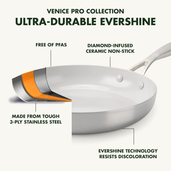 Unityj Uk Kitchen Appliances GreenPan Venice Pro Pots And Pans Set 3 1857