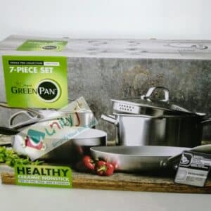 Unityj Uk Kitchen Appliances GreenPan Venice Pro Tri Ply Stainless Steel 1861