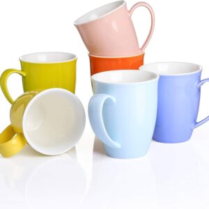 Unityj Uk Kitchen Appliances Panbado 6 Piece Porcelain Mug Set Multi Coloured 1 1902