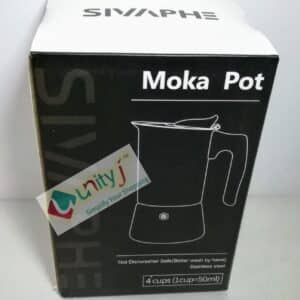 Unityj Uk Kitchen Appliances Sivaphe Stovetop Espresso Maker, 200ml 1851