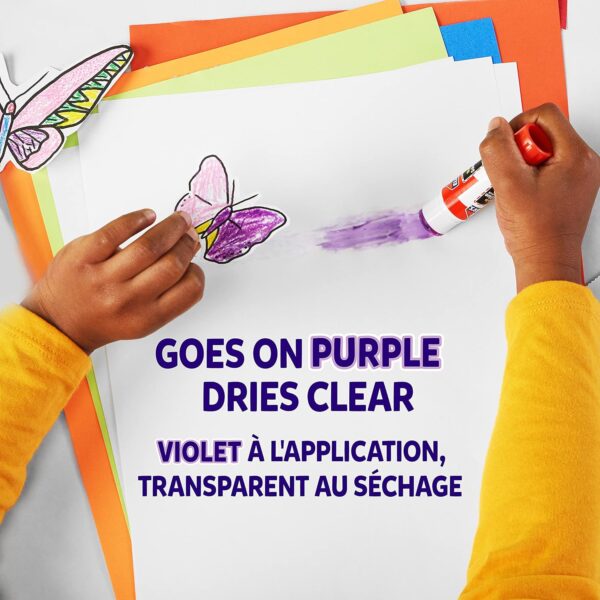 Unityj Uk Office Elmer's Disappearing Purple Glue Sticks 1 507