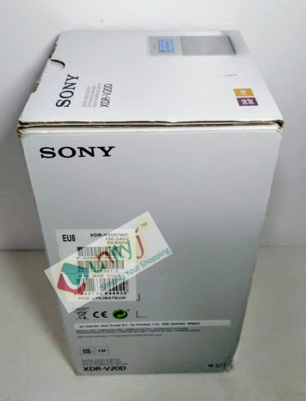 Unityj Uk Audio Video Sony XDR V20D Radio DAB+ With Stereo Speakers White 1 392