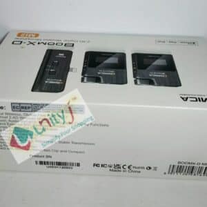 Unityj Uk Audio Video Comica BoomX DMI2 2.4G Wireless Microphone System 2 374
