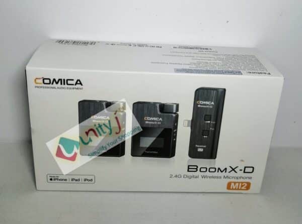 Unityj Uk Audio Video Comica BoomX DMI2 2.4G Wireless Microphone System 372