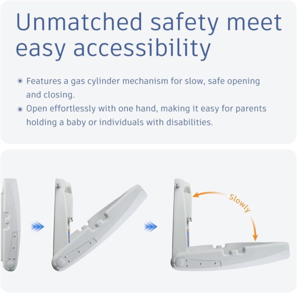 Unityj Uk Baby AIKE Wall Mounted Baby Changing Unit 4 452