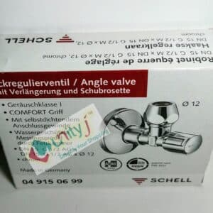 Unityj Uk Bath Schell Comfort Regulating Angle Valve 12 Inch 184