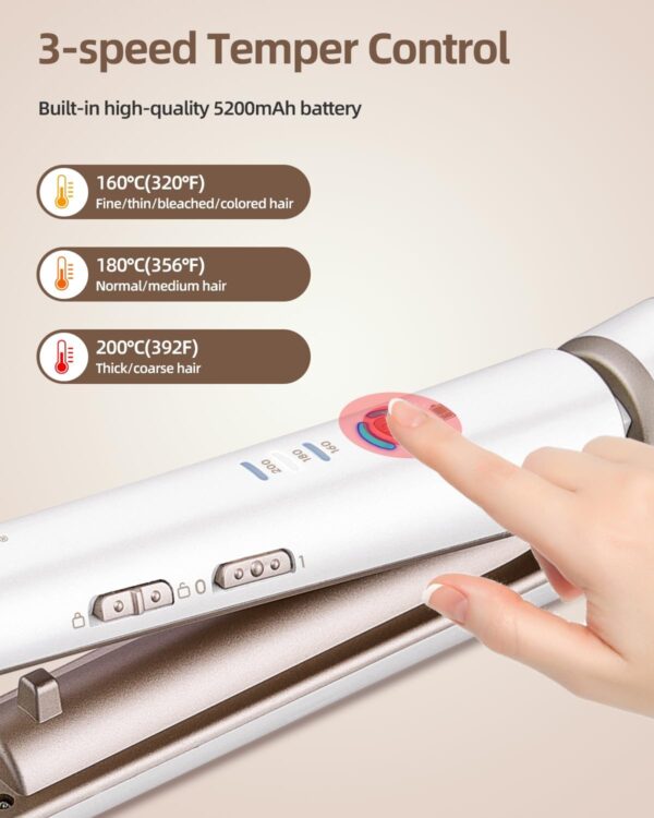 Unityj Uk Beauty CkeyiN Wireless Hair Straightener 7 660