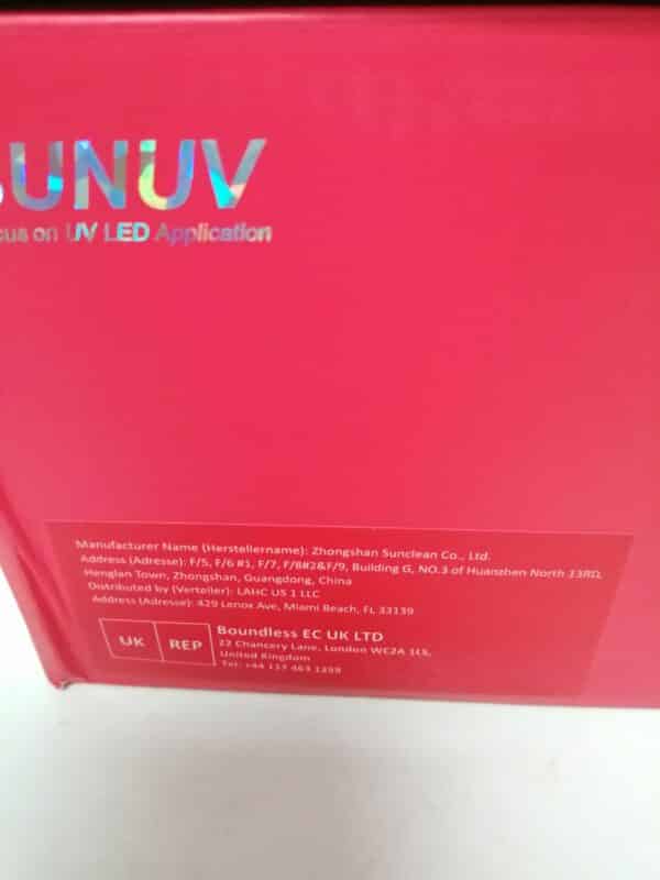 Unityj Uk Beauty Led UV Nail Lamp, 36W SUNUV Admin 741