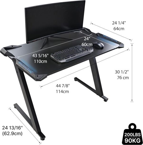Unityj Uk Computers EUREKA ERGONOMIC Gaming Desk 1 1845