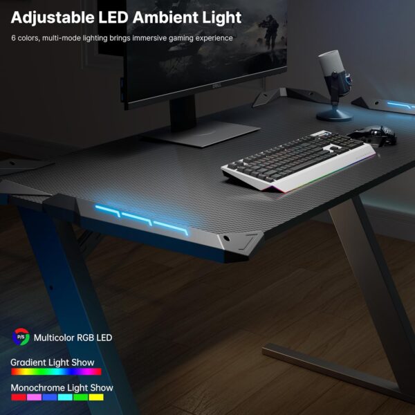 Unityj Uk Computers EUREKA ERGONOMIC Gaming Desk 2 1844