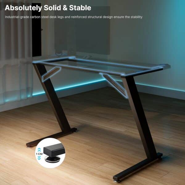 Unityj Uk Computers EUREKA ERGONOMIC Gaming Desk 5 1841