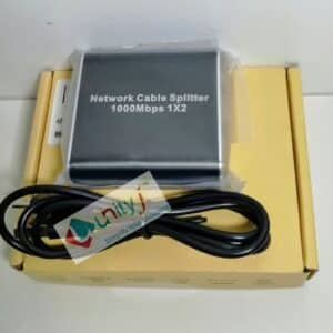 Unityj Uk Computers Gigabit Ethernet Splitter 1 To 2 High Speed 1000Mbps 1736