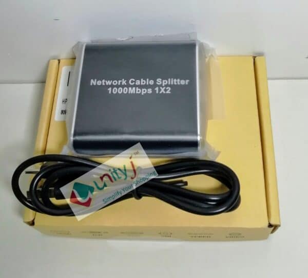 Unityj Uk Computers Gigabit Ethernet Splitter 1 To 2 High Speed 1000Mbps 1736