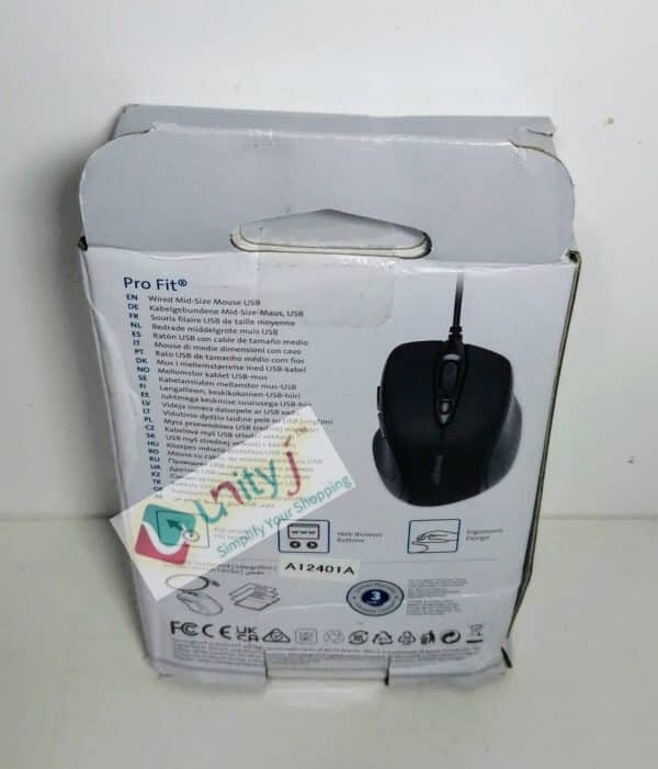 Unityj Uk Computers Kensington ProFit Mouse Mid Sized 1 1704