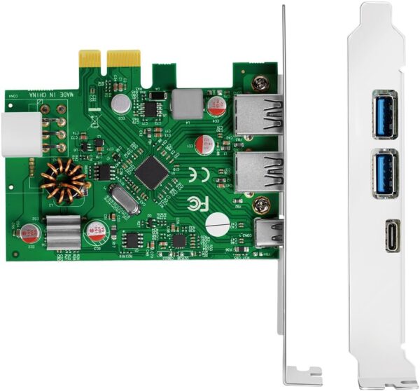 Unityj Uk Computers LogiLink PCI E Express To USB 3.2 Card 1 1787