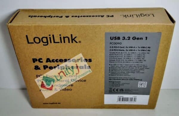Unityj Uk Computers LogiLink PCI Express Card USB 3.2 1786