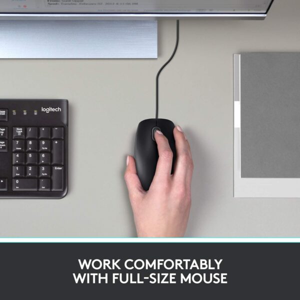 Unityj Uk Computers Logitech B100 Wired USB Mouse 1 1713