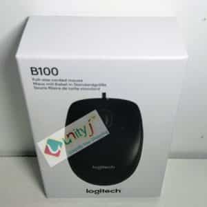 Unityj Uk Computers Logitech B100 Wired USB Mouse 1707