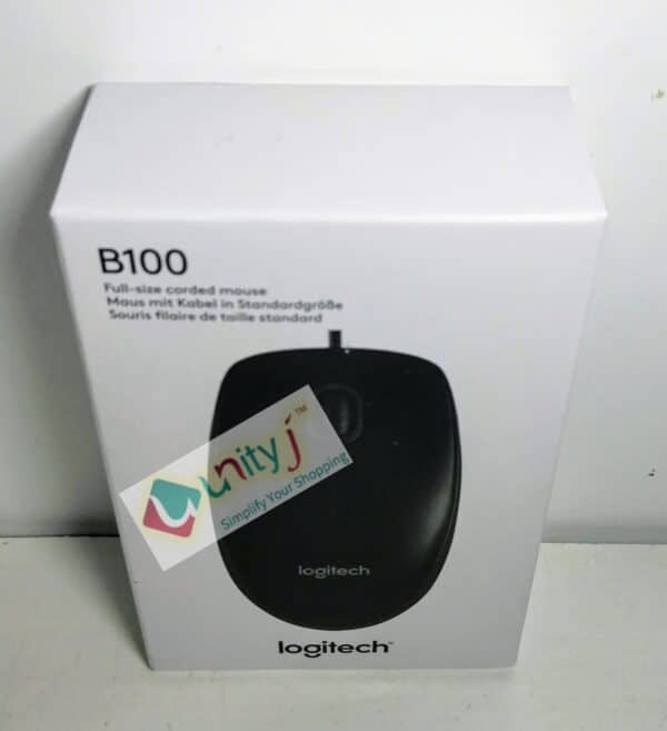 Unityj Uk Computers Logitech B100 Wired USB Mouse 1707