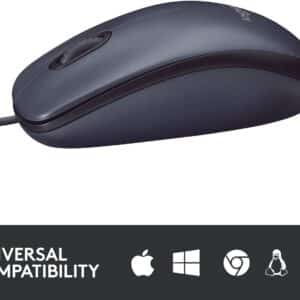 Unityj Uk Computers Logitech B100 Wired USB Mouse 3 1711
