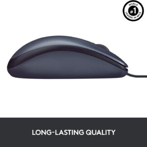 Unityj Uk Computers Logitech B100 Wired USB Mouse 4 1710
