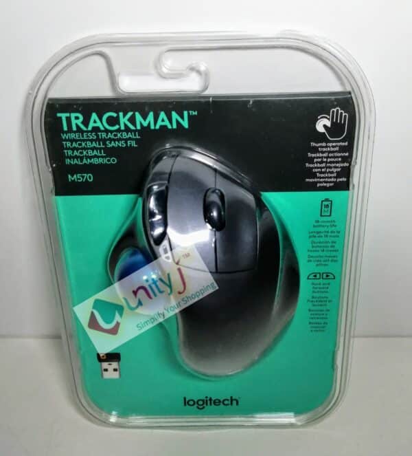Unityj Uk Computers Logitech M570 Wireless Trackball 1697
