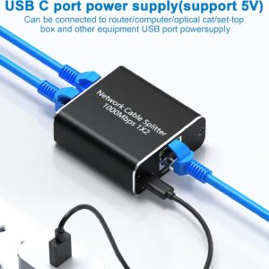 Unityj Uk Computers MEQATS Gigabit Ethernet Splitter 4 1739