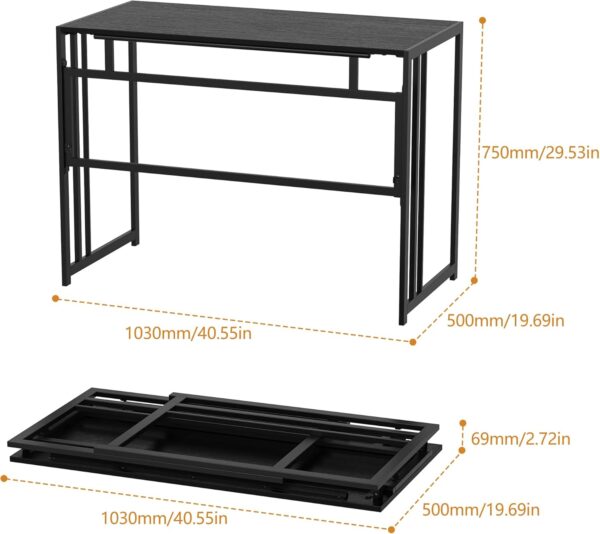 Unityj Uk Computers Ulifance Folding Computer Desk 1 1850