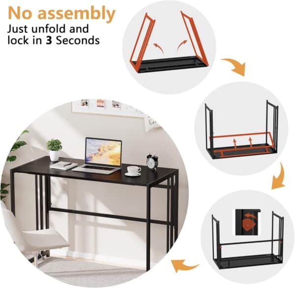 Unityj Uk Computers Ulifance Folding Computer Desk 3 1848