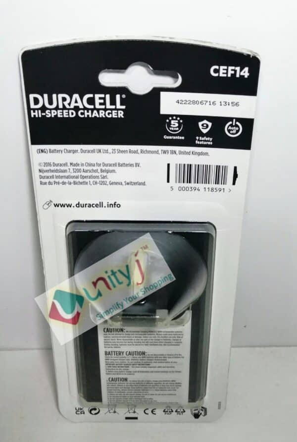 Unityj Uk Electronics Duracell 4 Hours Battery Charger With 2 AA And 2 AAA 1 125