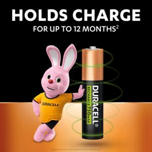 Unityj Uk Electronics Duracell AAA Rechargeable Batteries 3 136
