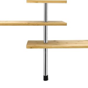 Unityj Uk Household MEQATS 3 Tier Storage Shelves 4 609