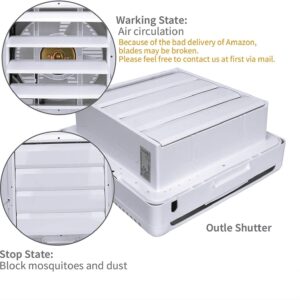 Unityj Uk Household MEQATS Extractor Fan With Shutter 6 585