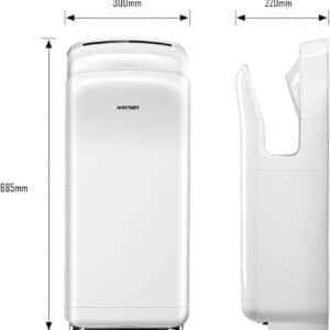Unityj Uk Household Anydry Commercial Hand Dryer 5 575